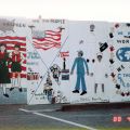See the World Through Childrens' Eyes mural panels, 1988, Baldwin Hills Elementary School, Roland Charles Collection