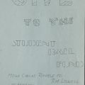 Flyer, Give to the Student Bail Fund
