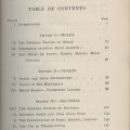 Table of Contents of Bacteria, Yeasts, and Molds in the Home, 1903
