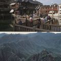  Postcard mementos from Shanghai and The Great Wall