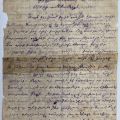 Letter written by Hampartzoum Chitjian's father, 1914