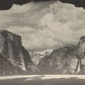View of Yosemite Valley from Wawona  Road Tunnel