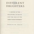 Different Daughters, HQ 75.6 U5 G35 2006