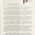 American Institute of Planners California Chapter Program Committee Memo, 1961