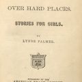 Title page, Helps Over Hard Places: Stories for Girls, 1862
