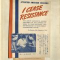 "I cease resistance" leaflet