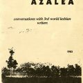 Front Cover, Azalea, Volume 5, Issue 2