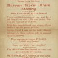 Metropolitan Southwest Development Club Slauson Storm Drain Meeting flyer, December 21, 1927