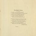 Lyrics for “Kashmiri Song” by Laurence Hope, 1903, Library of the Institute for the Study of Women in Music Collection