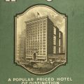 Hotel Cecil brochure cover, circa 1925