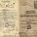 Title page, Eva Tharp’s passport, August 1938