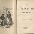 Title page, The Little Captain: A Temperance Tale, 1879