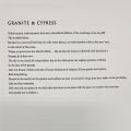 Granite & Cypress, poem by Robinson Jeffers, PS3519.E27 P54 1987