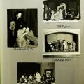 Hollywood Studio Club scrapbook page, photographs of club performances, 1930s.