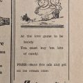 Johnson's Ice Cream Parlor advertisement, Van Nuys Mirror, November 20, 1930, Van Nuys High School Newspaper Collection