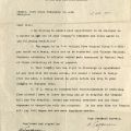 Employment Acceptance Letter, 1947