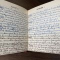 August 31th and September 1st entries from Lowry's five-year diary, 1943-1947