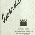 APA California Chapter Awards program, 1984