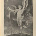 Illustration,"Satan alarmed, collecting all his might, dilated stood," Paradise Lost, page 1, 1880