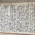 Short family genealogical history from the back of Lowry's five-year diary