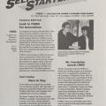 CWED newsletter, Self Starter, Spring 1992. 