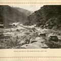 Mining the Bed of the American River, About 1859