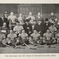Photograph of an ice hockey team from The Art of Skating