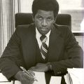 Virgil Roberts, attorney for the NAACP in the Crawford case, ca. 1980s