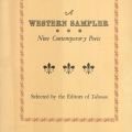 A Western Sampler; nine contemporary poets, PS561 .T25
