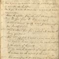 The first page of Dr. Osborne’s notes on personal conduct, containing eight listed items, 1809