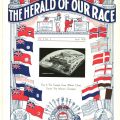 Front cover of Herald of Our Race, Volume 2, issue 4, April 1938