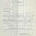 Correspondence from Carl Laemmle to Leon Lewis regarding issuing an affidavit for German-Jewish film director Max Ludwig Berges, December 20, 1935