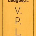 Veterans Political League, Inc. brochure cover, ca. 1943