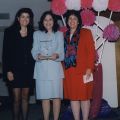 Laura Casas-Frier, State Senator Hilda Solis, and Maria Reza at the 8th annual Adelante Mujer Conference, April 1999