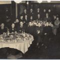 Dinner group photograph, ca. 1930, Roman Edwards Collection