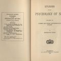Havelock Ellis, Studies in the Psychology of Sex, Volume VII, Title Page