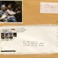 Mailing envelope from John Money to Jan Daily, August 2, 1995