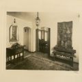 Hallway in a Mission revival single family home in the foothills of Los Angeles, ca. 1930