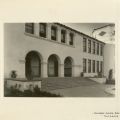 Grand entrance of Audubon Middle School located in Leimert Park, ca. 1929
