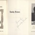 Cover, title page, and frontispiece, Family Pictures by Gwendolyn Brooks, 1970