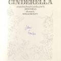 Inside cover, Cinderella, 1974