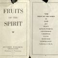 Title pages of Fruits of the Spirit, a Seventh-day Adventists publication