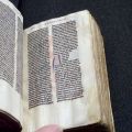 Illuminated Manuscript Bible, 1260 A.C.E.