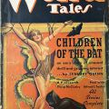 Cover of "Weird Tales," January 1937 issue. PN 3435 W53 
