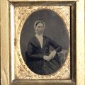 Ambrotype with a broken plate. Nineteenth Century Photograph Collection
