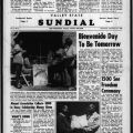 Valley State Sundial, September 24, 1958