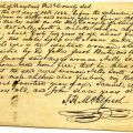 Free status affidavit for Lilly Scott and sons, 1822
