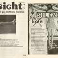 Cover and page 1 of Insight, Winter 1978 issue