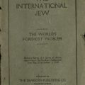 Cover, The International Jew, volume 1