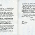 Letter from Lt. James H. Love to Mr. Tibbetts, then student body president, November 15, 1943